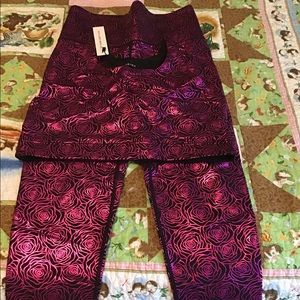 🔥🔥SOLD! Rose foil Terez sports bra ONLY